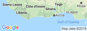 Sud Comoé map
